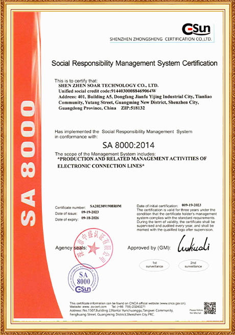 Certificate Of Honor