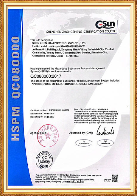 Certificate Of Honor