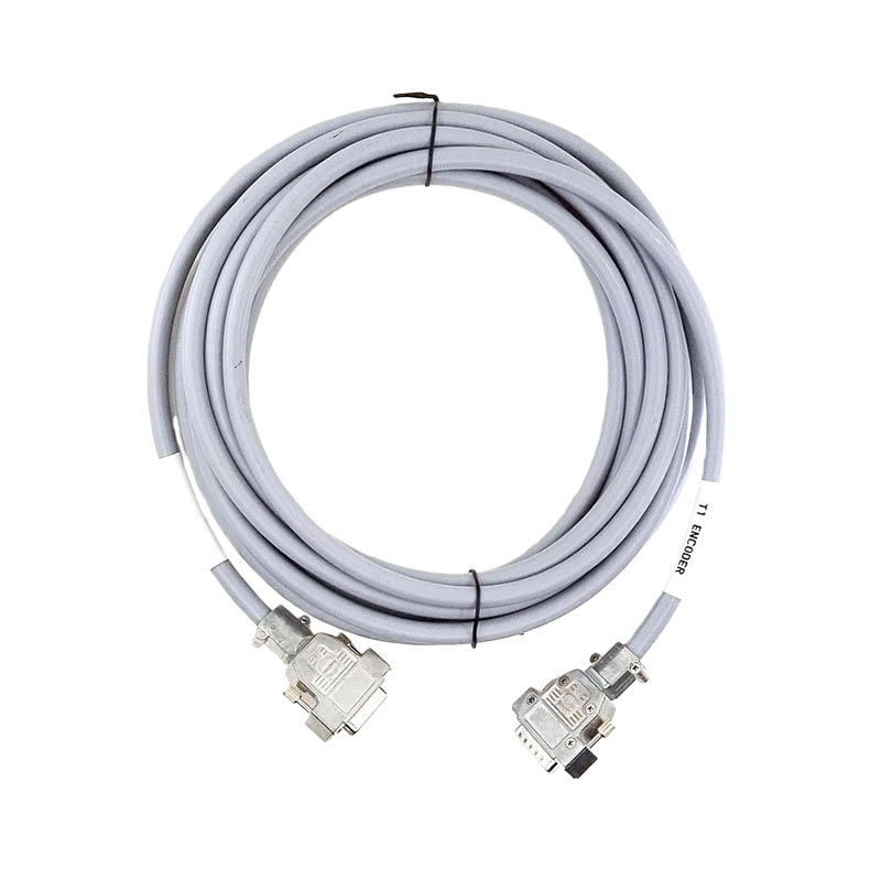Industrial Wire Harness DB15 Female to DB15 Male Connect Cable High Flexibility Shielded Encoder Extension Cable 5M